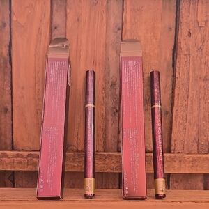 (2) PudaierLifelike Eyebrow Pencils-Dark Brown